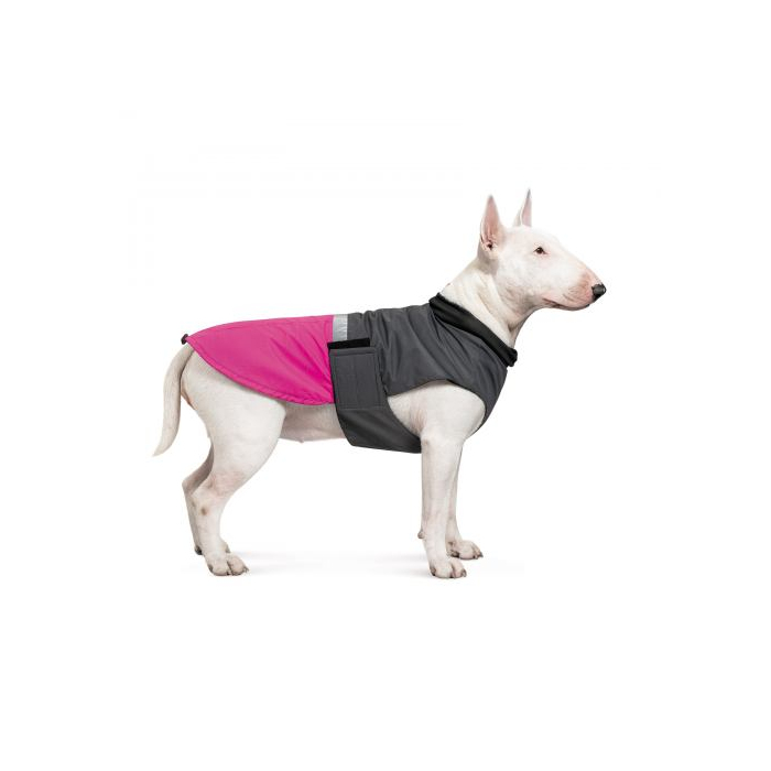 Попона Pet Fashion «Roy» для собак, розмір 2XL, малиново-сірий PR243291 Pet Feshion