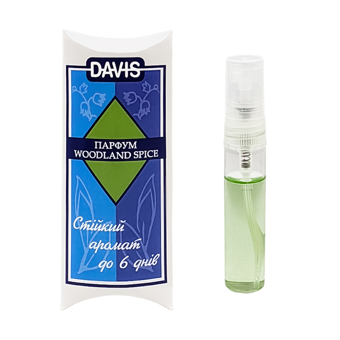 Davis Woodlands Spice спрей парфуми для собак пряний аромат