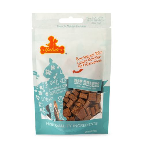 Ласощі Yalute CAT для котів Chicken Dices кубики з курки  арт