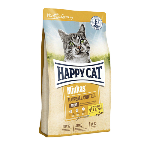 HC Minkas HairbCont Gefl 4kg сухой корм для взрослых кошек с птицей 70417