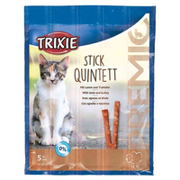 Ласощі Trixie Premio Quadro-Sticks для котів ягня та індичка 5шт/упак (ціна за 1 паличку)