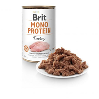 Brit Mono Protein Turkey для собак, з індичкою, консерва