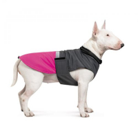 Попона Pet Fashion «Roy» для собак, розмір 2XL, малиново-сірий PR243291 Pet Feshion