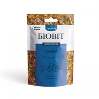 Корм Природа Біовіт «Актив» для дорослих акваріумних риб, пластинчатий, 10 г PR240464
