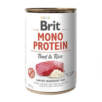 Brit Mono Protein Beef & Rice для собак, з яловичиною та рисом, консерва,