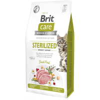 Сухий корм Brit Care CAT by Nutrition Sterilized Immunity Support для стерилізованих котів зі свининою