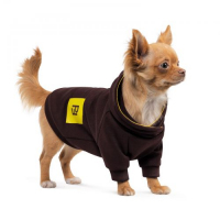 Толстовка Pet Fashion Megan шоколадна для дівчинки розмір S