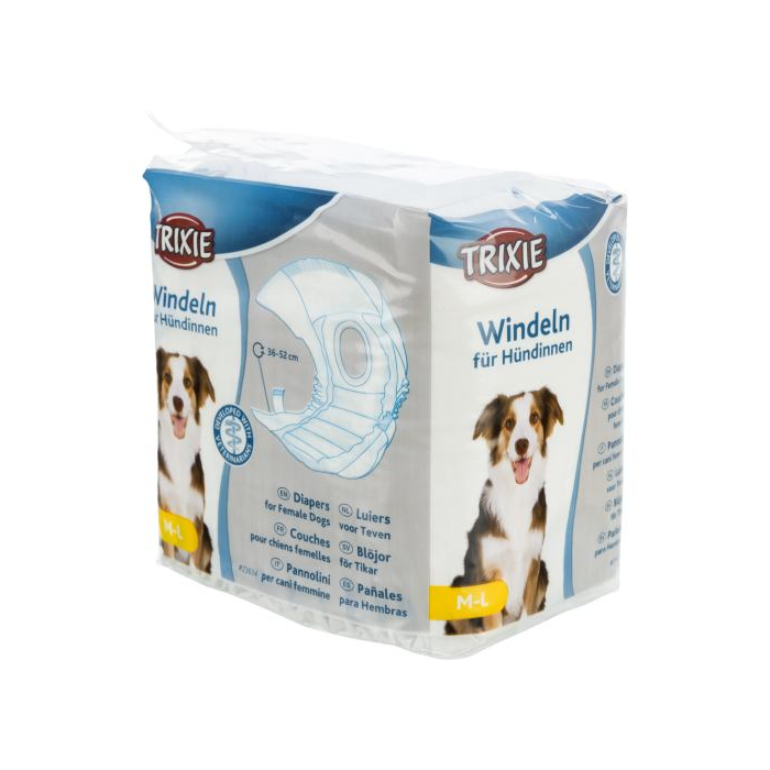 Памперси для собак M-L (12шт)