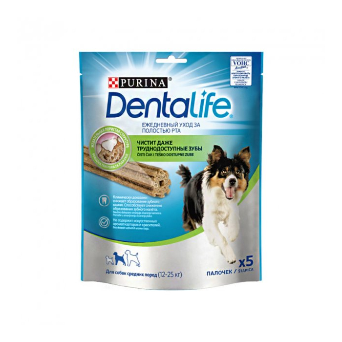 Pro Plan DOG DentaLife Medium ласощі для здоров'я зубів р (5 шт)