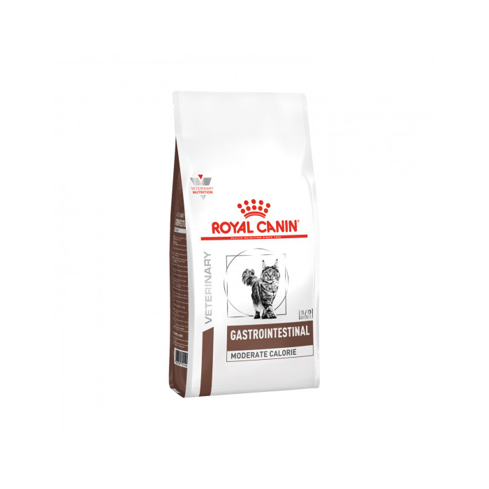 Gastrointestinal Moderate Calorie Feline дієтичний сухий корм для котів при панкреатиті та гострих розладах травлення, 2 кг Royal Canin