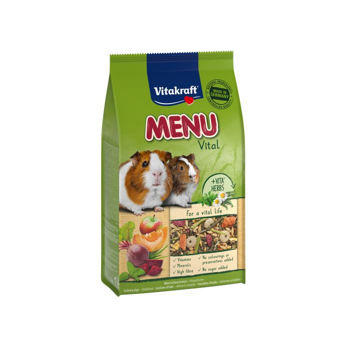 Корм Vitakraft преміум меню для морських свинок 1кг
