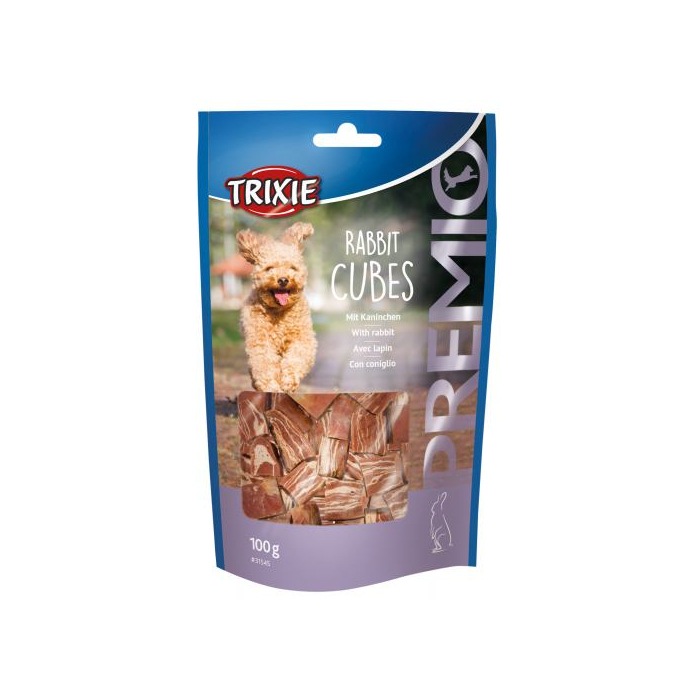 Ласощі Trixie Premio Rabbit Cubes для собак кролик