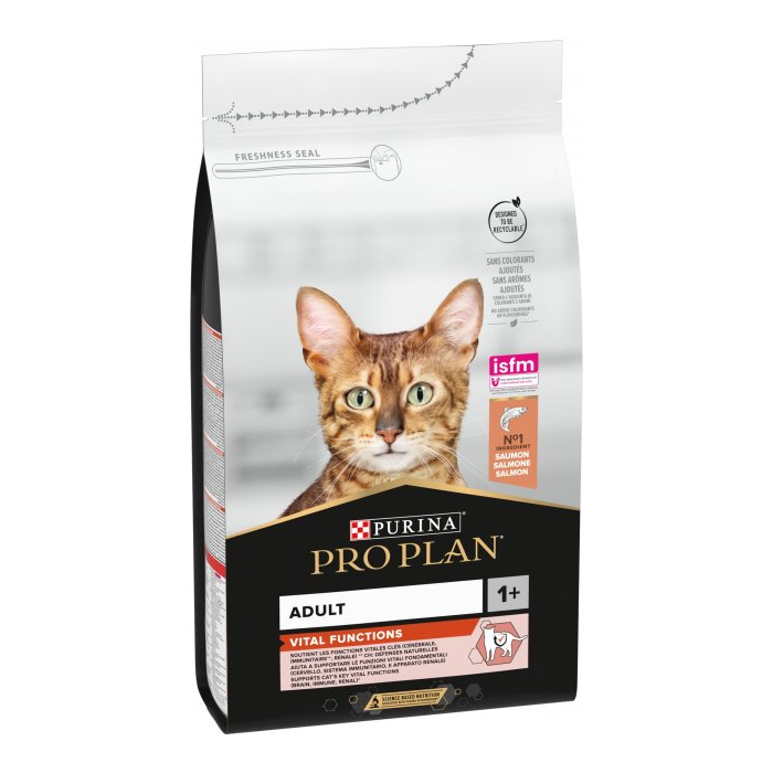 ProPlan Adult 1+ Vital Functions Salmon для дорослих котів з лососем 400г