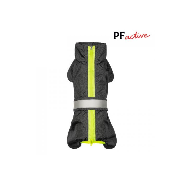 Дощовик Pet Fashion «Rain» для такс, розмір M, сірий