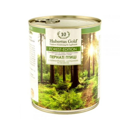 Hubertus Gold Forest Edition Пернаті птиці з топінамбуром шипшиною та зеленню