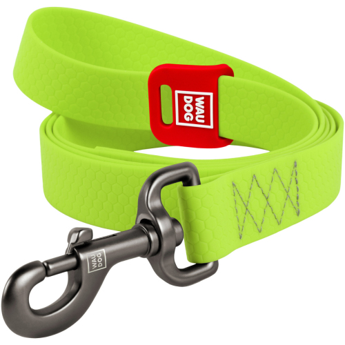 Повідець для собак WAUDOG Waterproof САЛАТОВИЙ