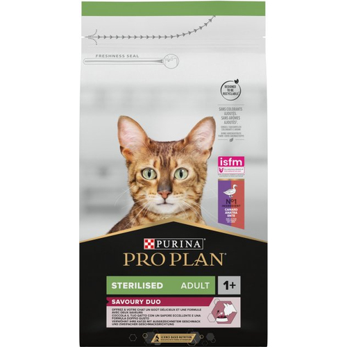 ProPlan Sterilised Adult 1+ Savoury Duo Duck Liver для котів з качкою та печінкою 1,5 кг