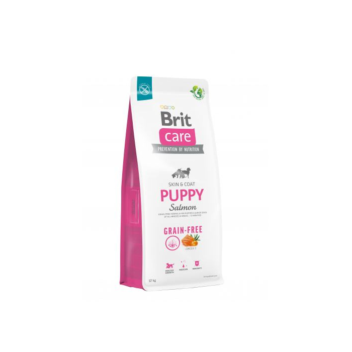 Brit Care DOG Grain-free Puppy для цуценят з лососем 1кг