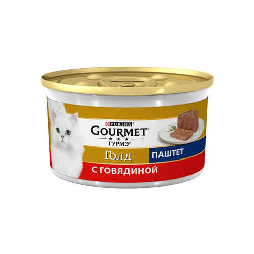 Gourmet Gold консерва для котів паштет з яловичиною