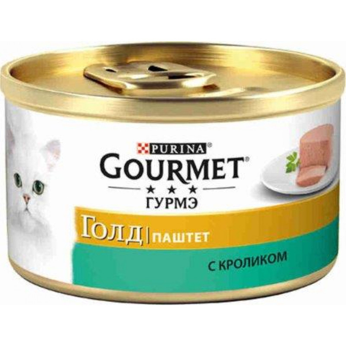 Gourmet Gold Pate Rabbit консерва для котів паштет з кроликом
