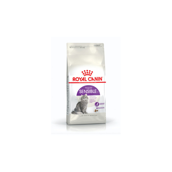 Royal Canin Sensible сухий корм для котів з чутливою системою травлення, 2кг