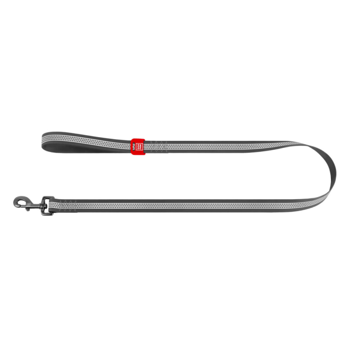 Повідець для собак WAUDOG Waterproof СІРИЙ світловідбиваючий