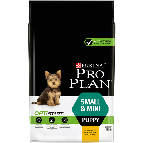 ProPlan Puppy Small&Mini. З куркою. Для цуц. малих порід, сух. 8х700г