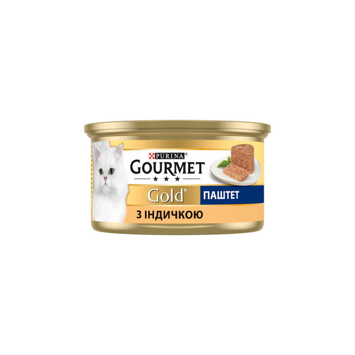 Gourmet Gold Pate Turkey консерва для котів паштет з індичкою