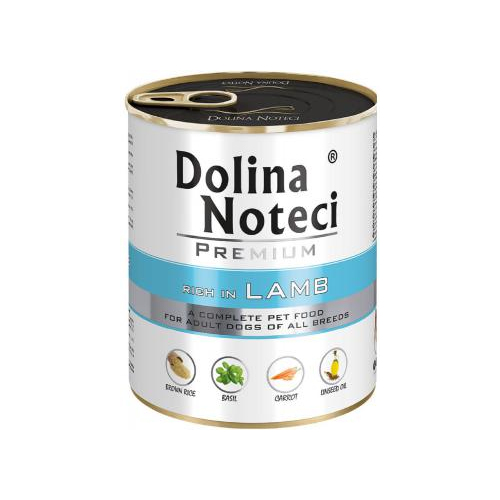 Dolina Noteci Premium Lamb вологий корм для собак з ягням