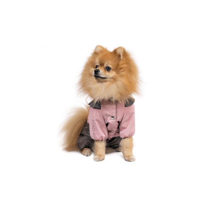 Дощовик Pet Fashion Ariel рожевий для дівчинки розмір M