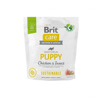 Brit Care DOG Sustainable Puppy для цуценят з куркою та комахами