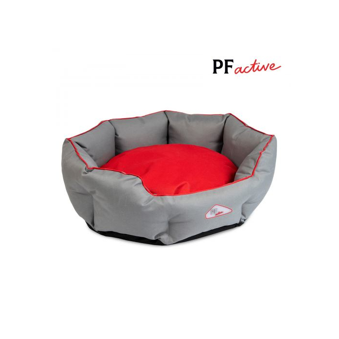 Лежак Pet Fashion Bosphorus сірий для собак 60x53x18см