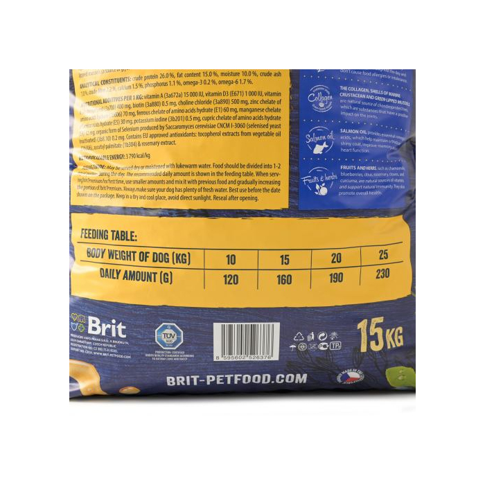 Brit Premium DOG Adult M 