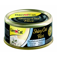 Вологий Корм Shiny Cat Filet k 70g тунець і анчоус