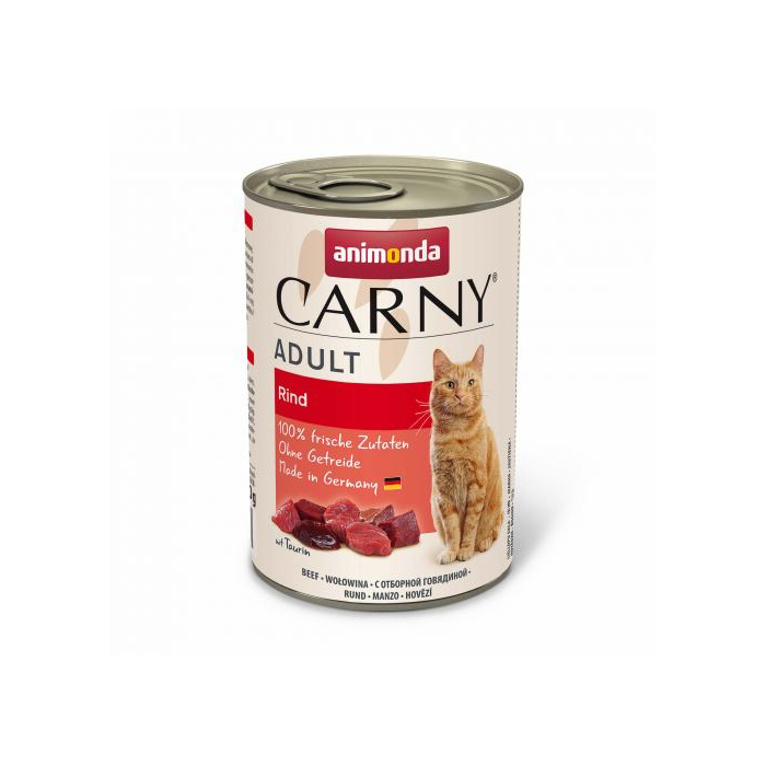 Animonda Carny Adult Beef консерва для котів з яловичиною