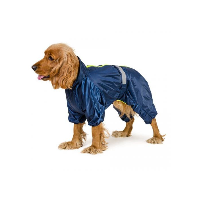 Дощовик Pet Fashion «Rain» для собак розмір 2XL синій