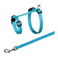 Шлейка з повідцем Trixie для котів нейлон 34–57см 13мм