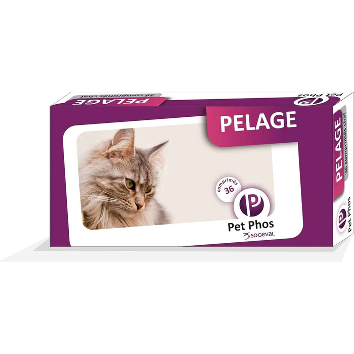 Pet Phos PELAGE CAT комплекс вітамінів для шкіри та шерсті л