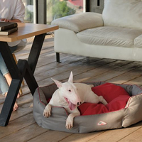 Лежак Pet Fashion Bosphorus сірий для собак 60x53x18см