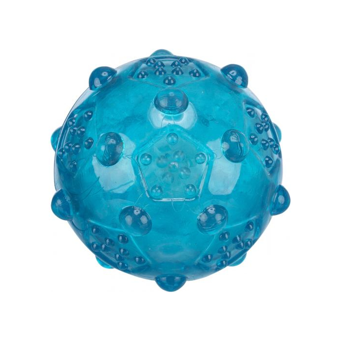 Іграшка Trixie М'яч голчастий з пискавкою для собак, d 7 см