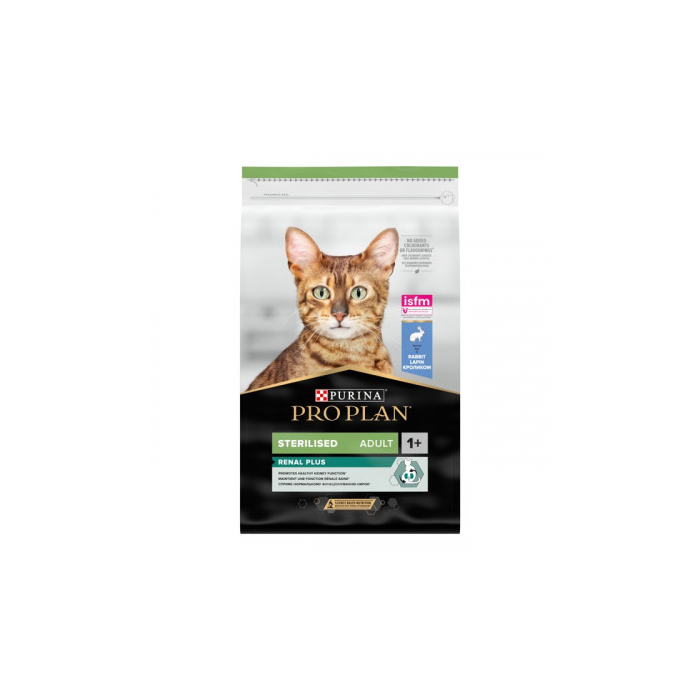 ProPlan Sterilised Adult 1+ Renal Plus Rabbit для стерилізованик котів з кроликом 10кг