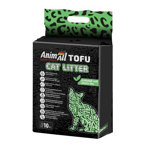 AnimAll Tofu зелений чай соєвий наповнювач
