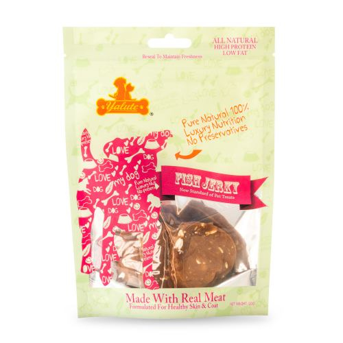 Ласощі Yalute для собак Salmon and Oats in Heart Shape лосось і овес 100г