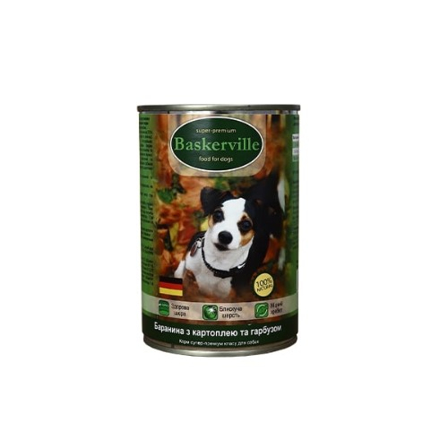 Baskerville DOG Баранина з картоплею та гарбузом