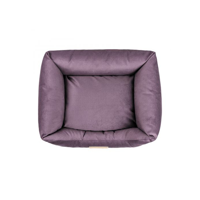 Лежак Pet Fashion Molly фіолетовий для собак та котів 62х50х19см