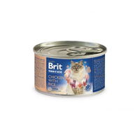 Вологий Корм Brit Premium by Nature Cat k 200g курка та рис