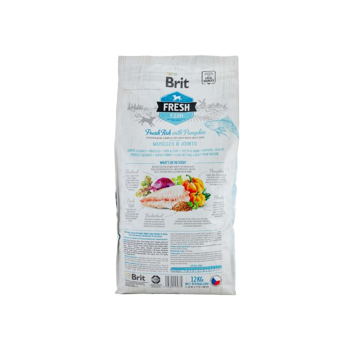 Brit Fresh Fish Pumpkin Adult Large