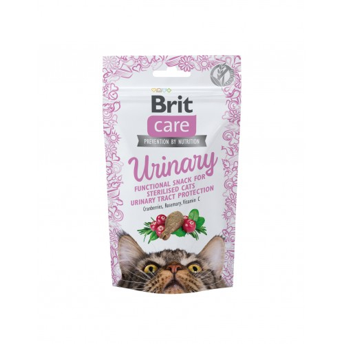 Ласощі Brit Care Cat Snack Urinary для котів  з індичкою