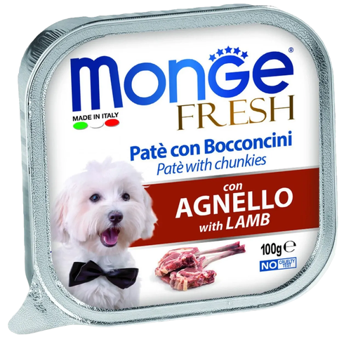 Monge DOG Fresh Adult Lamb паштет для собак з ягня