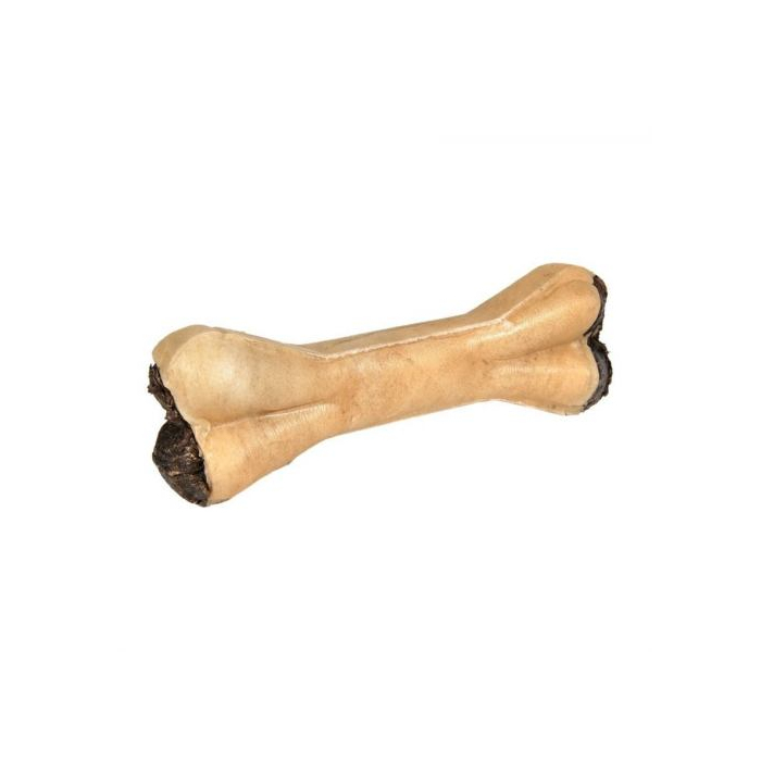 Кісточка Trixie для собак пресована жувальна з рубцем натуральна шкіра 12см 60г